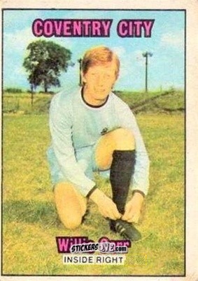 Sticker Willie Carr - Scottish Footballers 1970-1971
 n. 4 - A&BC