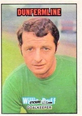 Sticker Willie Duff - Scottish Footballers 1970-1971
 n. 160 - A&BC
