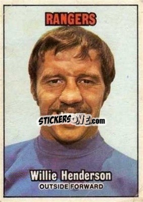 Sticker Willie Henderson - Scottish Footballers 1970-1971
 - A&BC