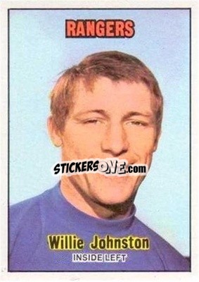 Sticker Willie Johnston - Scottish Footballers 1970-1971
 - A&BC