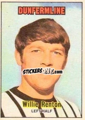 Sticker Willie Renton - Scottish Footballers 1970-1971
 - A&BC