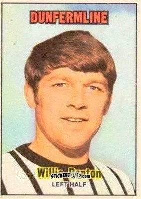 Sticker Willie Renton - Scottish Footballers 1970-1971
 - A&BC