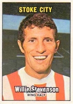 Cromo Willie Stevenson - Scottish Footballers 1970-1971
 n. 157 - A&BC