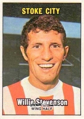 Sticker Willie Stevenson - Scottish Footballers 1970-1971
 - A&BC