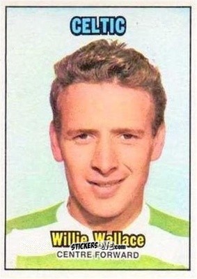 Sticker Willie Wallace - Scottish Footballers 1970-1971
 n. 11 - A&BC