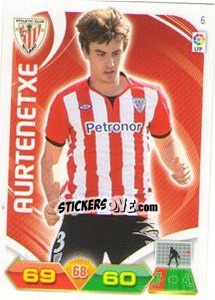 Sticker Aurtenetxe - Liga BBVA 2011-2012. Adrenalyn XL - Panini