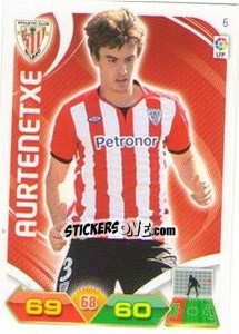 Sticker Aurtenetxe - Liga BBVA 2011-2012. Adrenalyn XL n. 6 - Panini