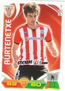 Figurina Aurtenetxe - Liga BBVA 2011-2012. Adrenalyn XL - Panini