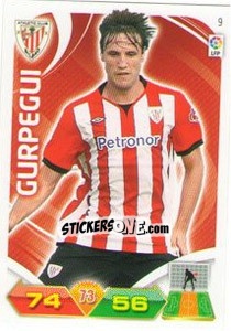 Sticker Gurpegui - Liga BBVA 2011-2012. Adrenalyn XL - Panini