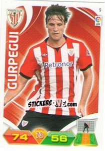 Figurina Gurpegui - Liga BBVA 2011-2012. Adrenalyn XL - Panini