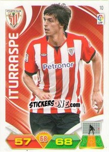Sticker Iturraspe - Liga BBVA 2011-2012. Adrenalyn XL - Panini