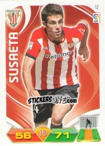 Figurina Susaeta - Liga BBVA 2011-2012. Adrenalyn XL n. 12 - Panini