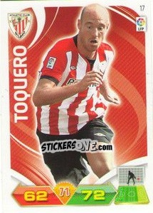 Figurina Toquero - Liga BBVA 2011-2012. Adrenalyn XL n. 17 - Panini