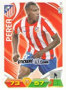 Sticker Perea - Liga BBVA 2011-2012. Adrenalyn XL - Panini