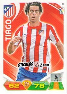 Sticker Tiago Mendes - Liga BBVA 2011-2012. Adrenalyn XL - Panini