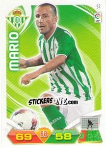 Sticker Mario - Liga BBVA 2011-2012. Adrenalyn XL - Panini