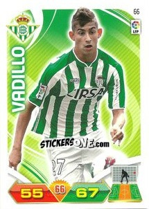 Figurina Vadillo - Liga BBVA 2011-2012. Adrenalyn XL - Panini