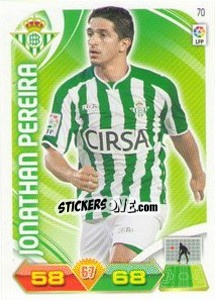 Figurina Jonathan Pereira - Liga BBVA 2011-2012. Adrenalyn XL - Panini