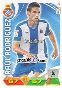 Sticker Raul Rodríguez - Liga BBVA 2011-2012. Adrenalyn XL n. 75 - Panini