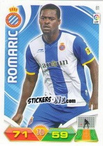 Sticker Romaric - Liga BBVA 2011-2012. Adrenalyn XL n. 81 - Panini