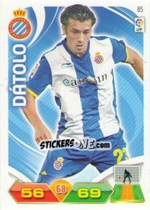 Sticker Dátolo - Liga BBVA 2011-2012. Adrenalyn XL n. 85 - Panini