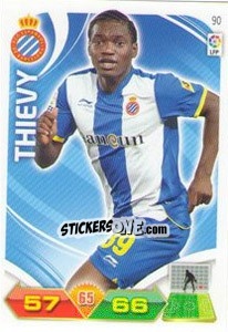 Sticker Thievy - Liga BBVA 2011-2012. Adrenalyn XL n. 90 - Panini