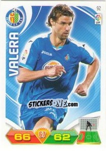 Sticker Valera - Liga BBVA 2011-2012. Adrenalyn XL n. 92 - Panini