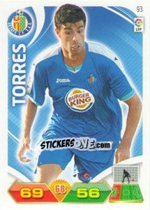 Sticker Miguel Torres - Liga BBVA 2011-2012. Adrenalyn XL n. 93 - Panini