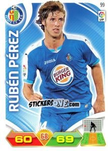 Sticker Rubén Pérez - Liga BBVA 2011-2012. Adrenalyn XL n. 99 - Panini