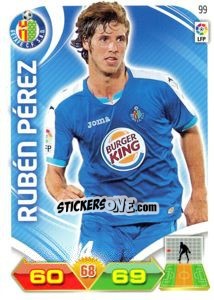 Figurina Rubén Pérez - Liga BBVA 2011-2012. Adrenalyn XL - Panini