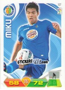 Sticker Miku - Liga BBVA 2011-2012. Adrenalyn XL - Panini
