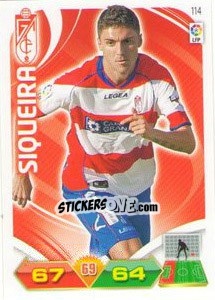 Figurina Siqueira - Liga BBVA 2011-2012. Adrenalyn XL - Panini