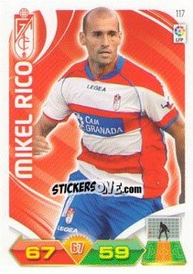 Figurina Mikel Rico - Liga BBVA 2011-2012. Adrenalyn XL - Panini