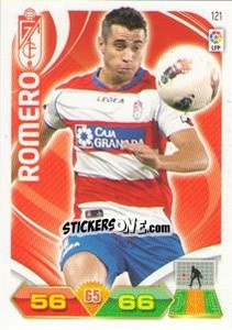 Sticker Romero - Liga BBVA 2011-2012. Adrenalyn XL n. 121 - Panini