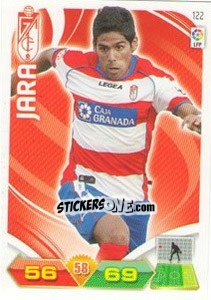 Sticker Jara - Liga BBVA 2011-2012. Adrenalyn XL n. 122 - Panini