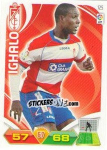 Sticker Ighalo - Liga BBVA 2011-2012. Adrenalyn XL n. 125 - Panini