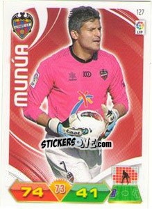 Figurina Munua - Liga BBVA 2011-2012. Adrenalyn XL - Panini