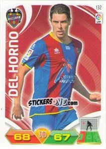 Sticker Del Horno - Liga BBVA 2011-2012. Adrenalyn XL n. 132 - Panini