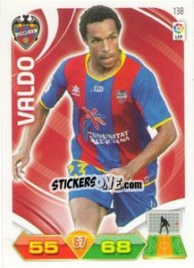 Sticker Valdo - Liga BBVA 2011-2012. Adrenalyn XL - Panini
