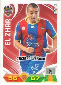 Sticker El Zhar - Liga BBVA 2011-2012. Adrenalyn XL - Panini