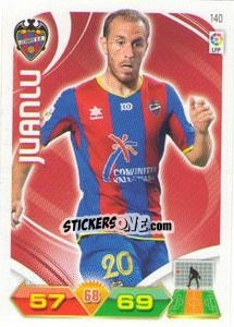 Cromo Juanlu - Liga BBVA 2011-2012. Adrenalyn XL - Panini