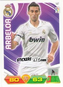 Sticker Arbeloa - Liga BBVA 2011-2012. Adrenalyn XL n. 147 - Panini