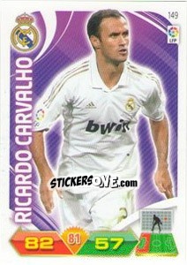 Sticker Ricardo Carvalho - Liga BBVA 2011-2012. Adrenalyn XL - Panini