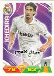 Sticker Khedira - Liga BBVA 2011-2012. Adrenalyn XL - Panini