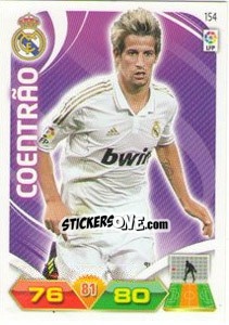 Sticker Coentráo - Liga BBVA 2011-2012. Adrenalyn XL n. 154 - Panini