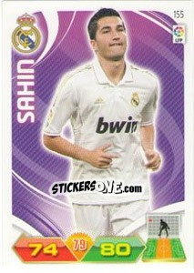 Sticker Sahin - Liga BBVA 2011-2012. Adrenalyn XL n. 155 - Panini