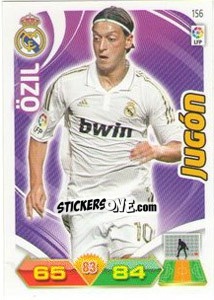 Sticker Özil - Liga BBVA 2011-2012. Adrenalyn XL n. 156 - Panini