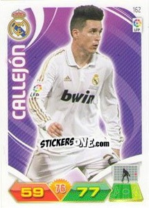 Cromo Callejón - Liga BBVA 2011-2012. Adrenalyn XL - Panini