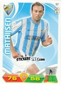 Sticker Mathijsen - Liga BBVA 2011-2012. Adrenalyn XL n. 167 - Panini
