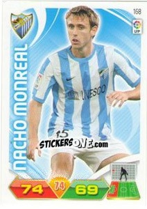 Sticker Nacho Monreal - Liga BBVA 2011-2012. Adrenalyn XL - Panini